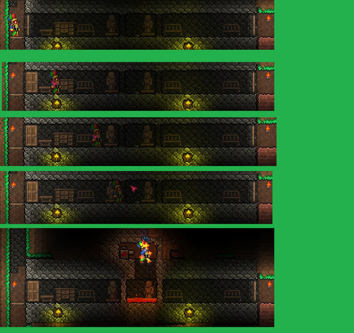 Terraria - [Ловушки] Лавовый Стиратель =) 